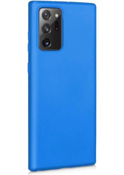Samsung Galaxy Note 20 Ultra Uyumlu Kılıf Kamera Korumalı Silikon Zore Biye Arka Kapak