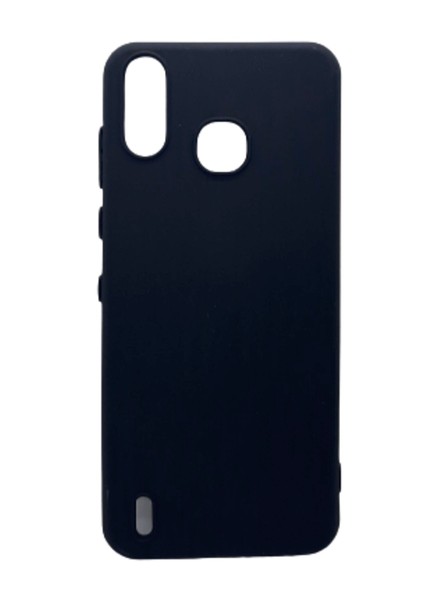 Infinix Smart 4 Uyumlu Kılıf Kamera Korumalı Silikon Zore Biye Arka Kapak