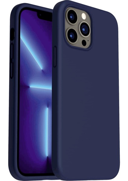 Apple iPhone 12 Pro Max Uyumlu Kılıf Kamera Korumalı Silikon Zore Biye Arka Kapak