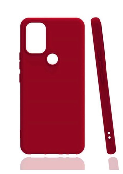 Infinix Smart 5 Uyumlu Kılıf Kamera Korumalı Silikon Zore Biye Arka Kapak