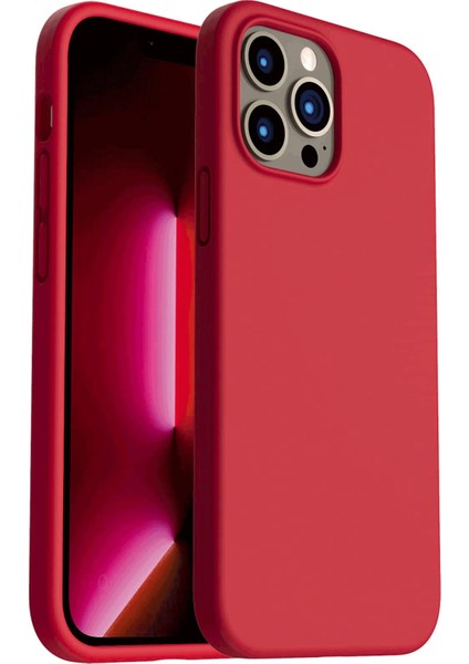 Apple iPhone 12 Pro Max Uyumlu Kılıf Kamera Korumalı Silikon Zore Biye Arka Kapak