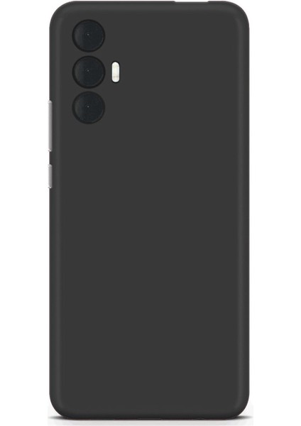 Tecno Spark 8 Pro Uyumlu Kılıf Kamera Korumalı Silikon Zore Biye Arka Kapak
