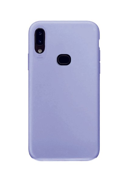 Samsung Galaxy A10S Uyumlu Kılıf Kamera Korumalı Silikon Zore Biye Arka Kapak