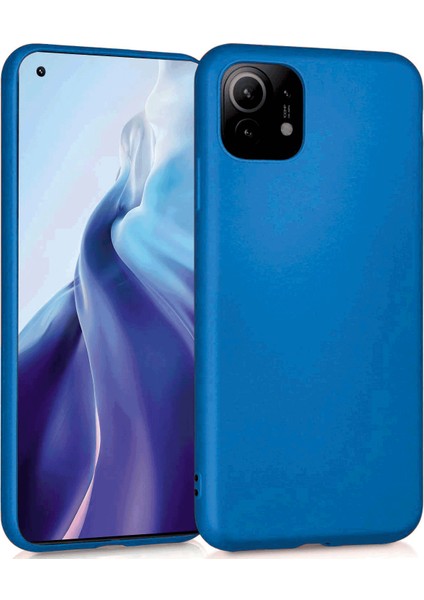 Xiaomi Mi 11 Lite Uyumlu Kılıf Kamera Korumalı Silikon Zore Biye Arka Kapak