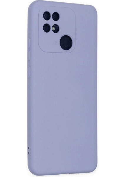 Xiaomi Redmi 10C Uyumlu Kılıf Kamera Korumalı Silikon Zore Biye Arka Kapak