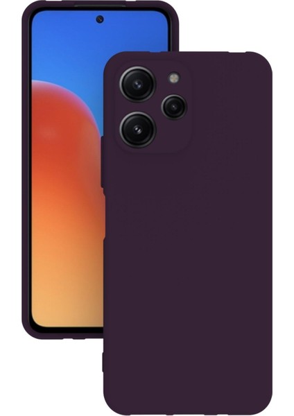Xiaomi Redmi 12 Uyumlu Kılıf Kamera Korumalı Silikon Zore Biye Arka Kapak