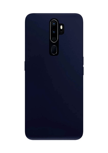 Oppo A9 2020 Uyumlu Kılıf Kamera Korumalı Silikon Zore Biye Arka Kapak
