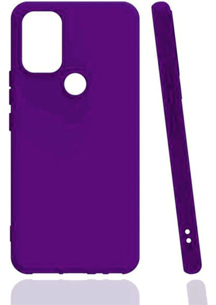 Infinix Smart 5 Uyumlu Kılıf Kamera Korumalı Silikon Zore Biye Arka Kapak