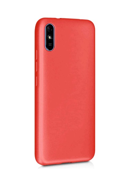 Xiaomi Redmi 9A Uyumlu Kılıf Kamera Korumalı Silikon Zore Biye Arka Kapak