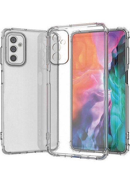 Samsung Galaxy M23 5g Uyumlu Kılıf Kamera Korumalı Silikon Zore Biye Arka Kapak