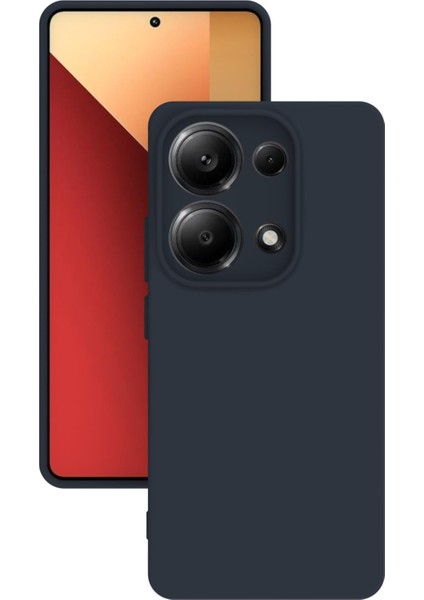 Xiaomi Redmi Note 13 Pro 4g Uyumlu Kılıf Kamera Korumalı Silikon Zore Biye Arka Kapak