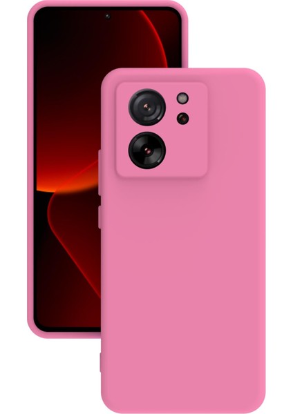 Xiaomi Mi 13T Uyumlu Kılıf Kamera Korumalı Silikon Zore Biye Arka Kapak