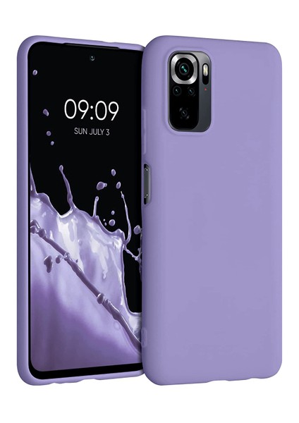 Xiaomi Redmi Note 10S Uyumlu Kılıf Kamera Korumalı Silikon Zore Biye Arka Kapak