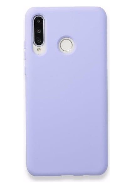 Huawei P30 Lite Uyumlu Kılıf Kamera Korumalı Silikon Zore Biye Arka Kapak