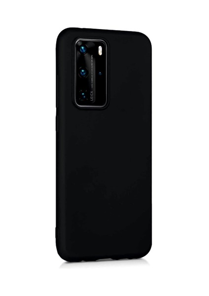 Huawei P40 Uyumlu Kılıf Kamera Korumalı Silikon Zore Biye Arka Kapak