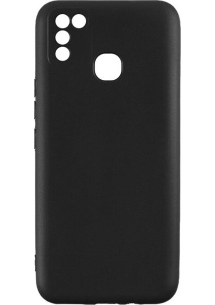Infinix Hot 10 Play Uyumlu Kılıf Kamera Korumalı Silikon Zore Biye Arka Kapak
