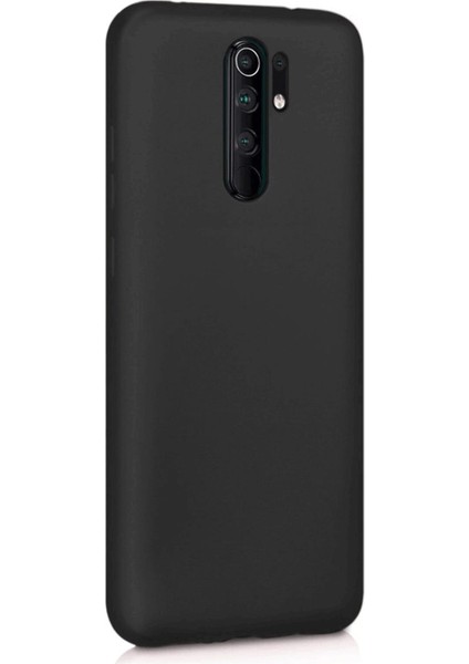 Xiaomi Redmi 9 Uyumlu Kılıf Kamera Korumalı Silikon Zore Biye Arka Kapak