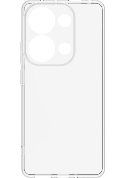 Xiaomi Redmi Note 13 Pro 4g Uyumlu Kılıf Kamera Korumalı Silikon Zore Biye Arka Kapak