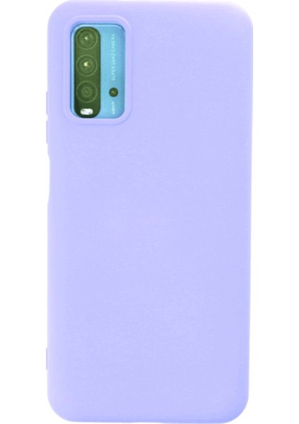 Xiaomi Redmi 9t Uyumlu Kılıf Kamera Korumalı Silikon Zore Biye Arka Kapak