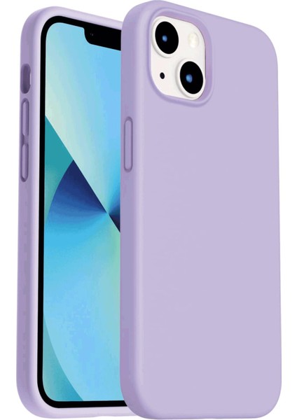 Apple iPhone 13 Uyumlu Kılıf Kamera Korumalı Silikon Zore Biye Arka Kapak