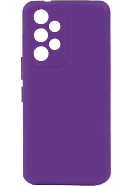 Samsung Galaxy A33 5g Uyumlu Kılıf Kamera Korumalı Silikon Zore Biye Arka Kapak