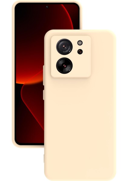 Xiaomi Mi 13T Uyumlu Kılıf Kamera Korumalı Silikon Zore Biye Arka Kapak