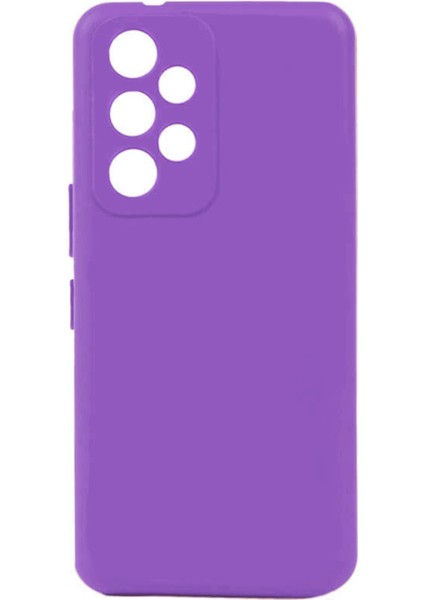 Samsung Galaxy A13 4g Uyumlu Kılıf Kamera Korumalı Silikon Zore Biye Arka Kapak