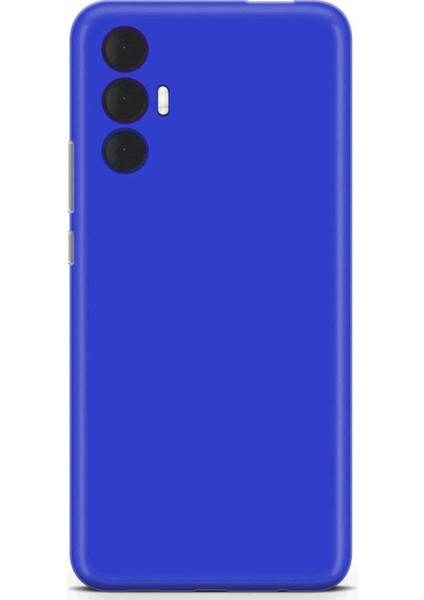 Tecno Spark 8 Pro Uyumlu Kılıf Kamera Korumalı Silikon Zore Biye Arka Kapak