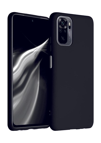 Xiaomi Redmi Note 10 Uyumlu Kılıf Kamera Korumalı Silikon Zore Biye Arka Kapak