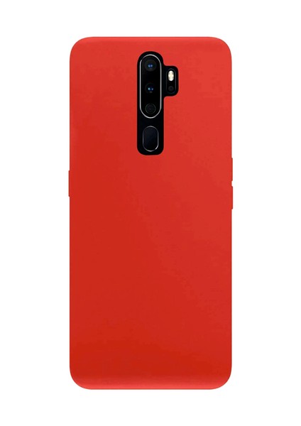Oppo A9 2020 Uyumlu Kılıf Kamera Korumalı Silikon Zore Biye Arka Kapak