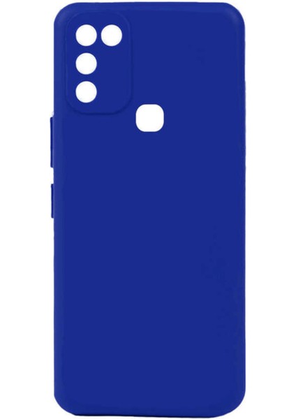 Infinix Hot 10 Play Uyumlu Kılıf Kamera Korumalı Silikon Zore Biye Arka Kapak