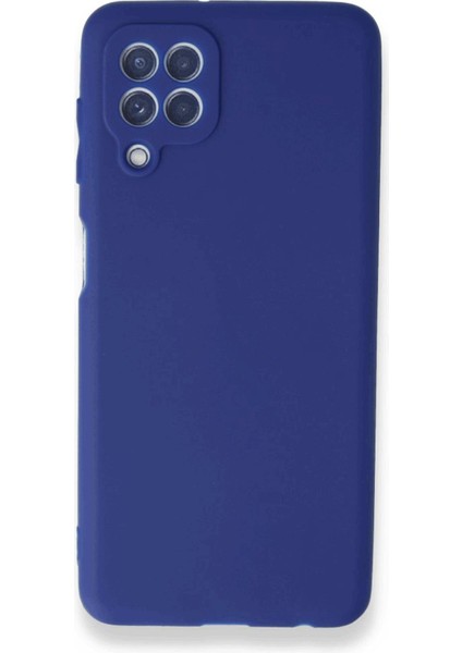 Samsung Galaxy A22 Uyumlu Kılıf Kamera Korumalı Silikon Zore Biye Arka Kapak