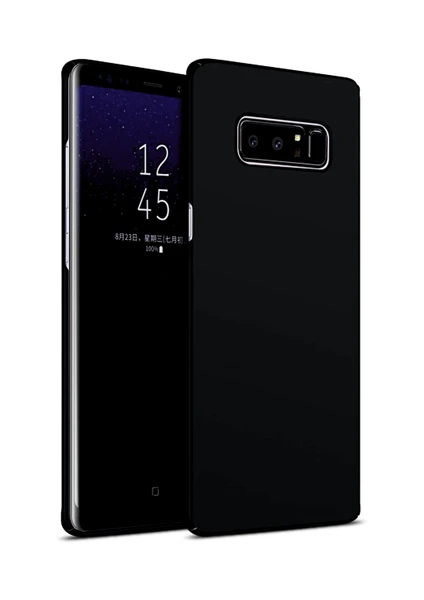 Cepte Aksesuar Samsung Galaxy Note 8 Uyumlu Kılıf Kamera Korumalı Silikon Zore Biye Arka Kapak