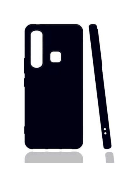 Infinix Hot 8 Uyumlu Kılıf Kamera Korumalı Silikon Zore Biye Arka Kapak