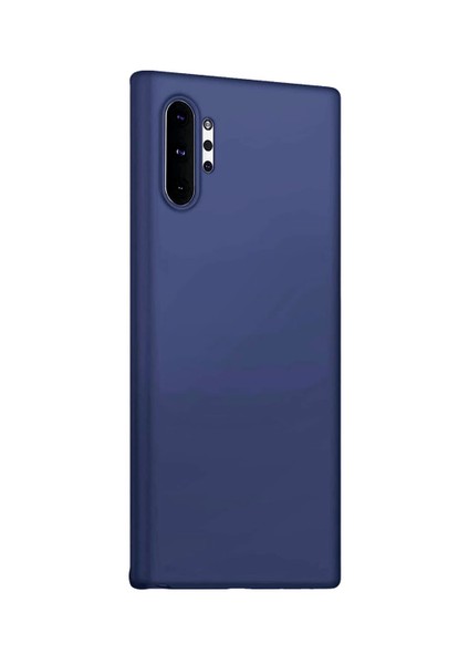 Samsung Galaxy Note 10 Plus Uyumlu Kılıf Kamera Korumalı Silikon Zore Biye Arka Kapak