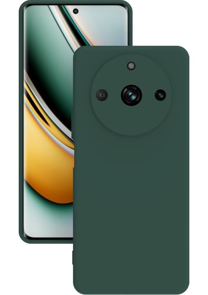 Realme 11 Pro Uyumlu Kılıf Kamera Korumalı Silikon Zore Biye Arka Kapak