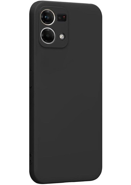 Oppo Reno 7 Uyumlu Kılıf Kamera Korumalı Silikon Zore Biye Arka Kapak
