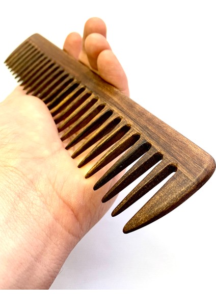 Ceviz Ağacı Kaliteli Ahşap Tarak , Model 2