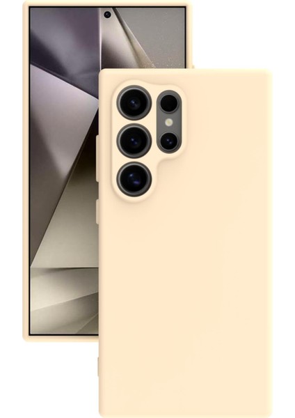 Samsung Galaxy S24 Ultra Uyumlu Kılıf Kamera Korumalı Silikon Zore Biye Arka Kapak