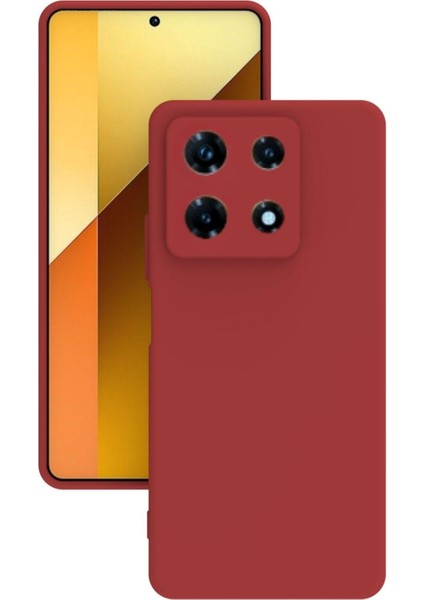 Infinix Note 30 Pro Uyumlu Kılıf Kamera Korumalı Silikon Zore Biye Arka Kapak