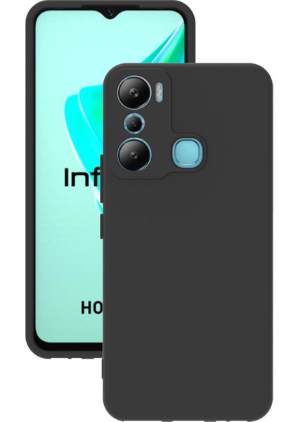 Infinix Hot 20I Uyumlu Kılıf Kamera Korumalı Silikon Zore Biye Arka Kapak