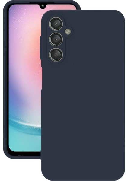 Samsung Galaxy A24 Uyumlu Kılıf Kamera Korumalı Silikon Zore Biye Arka Kapak