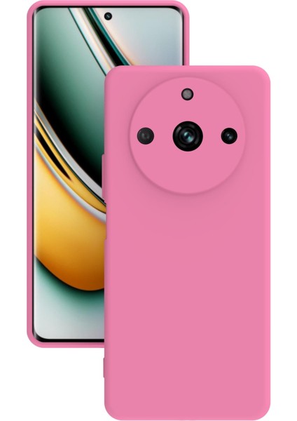 Realme 11 Pro Uyumlu Kılıf Kamera Korumalı Silikon Zore Biye Arka Kapak