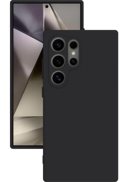 Samsung Galaxy S24 Ultra Uyumlu Kılıf Kamera Korumalı Silikon Zore Biye Arka Kapak