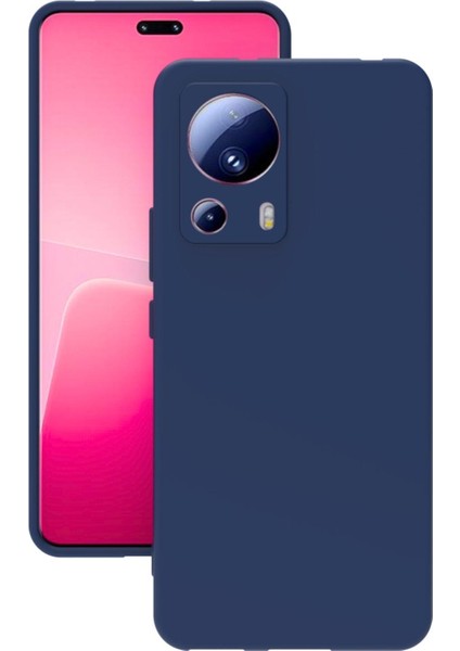 Xiaomi Mi 13 Lite Uyumlu Kılıf Kamera Korumalı Silikon Zore Biye Arka Kapak
