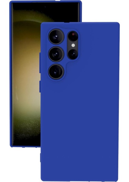 Samsung Galaxy S23 Ultra Uyumlu Kılıf Kamera Korumalı Silikon Zore Biye Arka Kapak