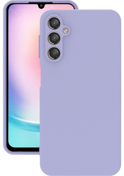 Samsung Galaxy A24 Uyumlu Kılıf Kamera Korumalı Silikon Zore Biye Arka Kapak