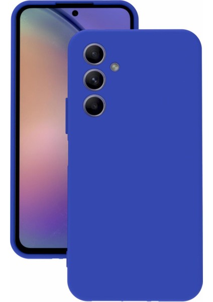 Samsung Galaxy A54 Uyumlu Kılıf Kamera Korumalı Silikon Zore Biye Arka Kapak