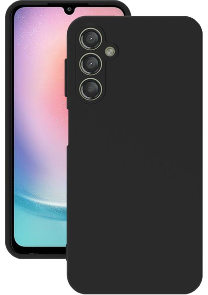 Samsung Galaxy A24 Uyumlu Kılıf Kamera Korumalı Silikon Zore Biye Arka Kapak