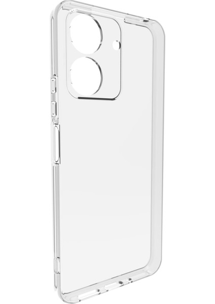 Xiaomi Redmi 13C Uyumlu Kılıf Kamera Korumalı Silikon Zore Biye Arka Kapak